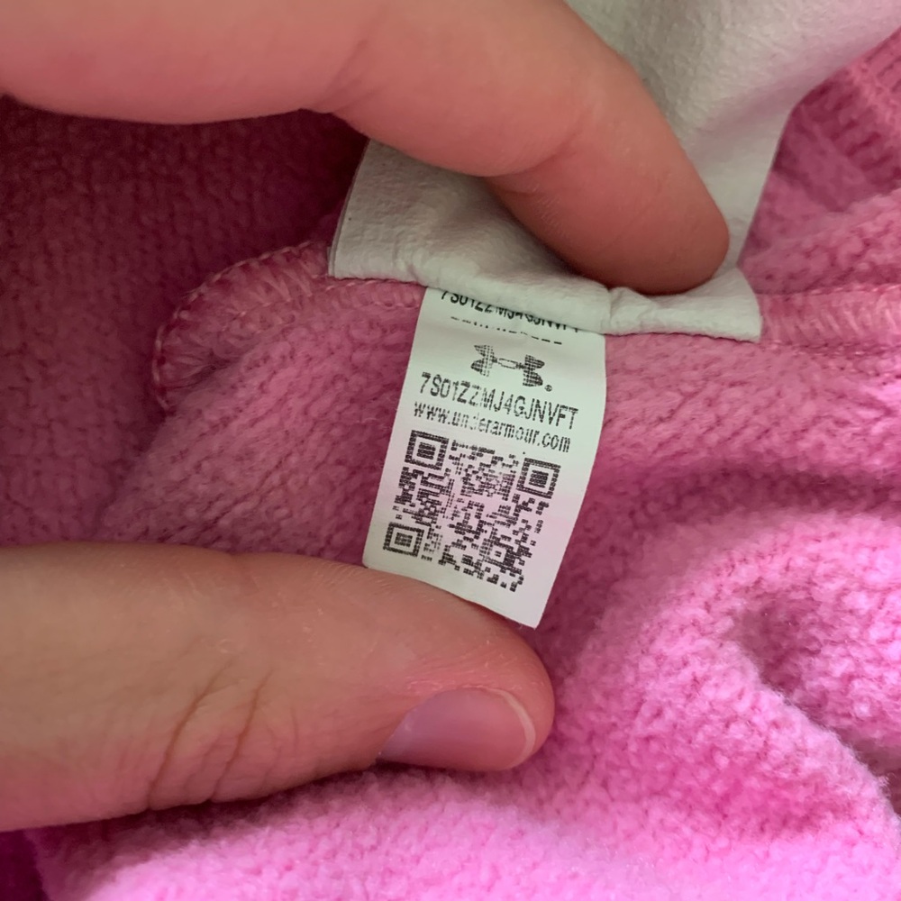 Under Armour Vibrant Pink Hoodie - Picture 5 of 6